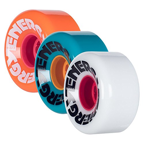 Radar Wheels - Energy 62 - Roller Skate Wheels - 4 Pack of 78A 32mm x 62mm Quad Skate Wheels Radar Wheels - Energy 62 - Roller Skate Wheels - 4 Pack of 78A 32mm x 62mm Quad Skate Wheels