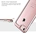 iPhone 7 case, E LV Anti-Scratch [Shock Absorbent] Clear Slim Case Cover for Apple iPhone 7 - [ROSE GOLD]