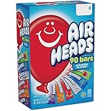 Airheads Bars, Chewy Fruit Candy, Variety Pack, 90 Count 3.1lbs (Packaging May Vary)
