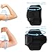 Galaxy S7 Armband: Stalion Sports Running & Exercise Gym Sportband (Jet Black) Water Resistant + Sweat Proof + Key Holder + ID / Credit Card / Money Holder