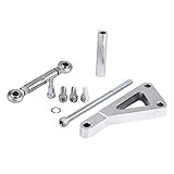 KIMISS Polished Billet Aluminum Alternator Bracket