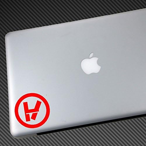 HVD-TWENTY ONE PILOTS VINYL STICKER LAPTOP DECAL RED