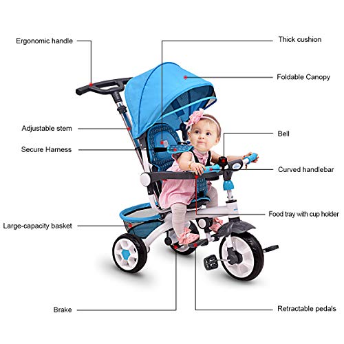 costzon 4 in 1 trike