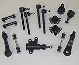 Front End Kit 15 Pcs. 2 Upper 2 Lower Ball Joint 2 Inner 2 Outer Tie Rod 2 Adjusting Sleeves 2 Stabilizer Links 1 Pitman 1 Idler Arm 1 Bracket Right and Left Side 2WD RWD vehicles only
