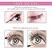 Eyelash Growth Serum - Lash Enhancer Growth Serum Booster Eyebrow Growth Serum,100% Natural and Organic,Rich in Vitamin E,for Longer Fuller Eyelashes Eyebrow (5ml）