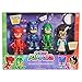 PJ MASK POSEABLE DELUXE TALKING FIGURE SET