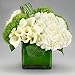Luyue 20 Pcs White Fake Calla Lily Artificial Flowers Bridal Wedding Bouquet Latex Real Touch Flower Home Kitchen Office Decor-Pure White