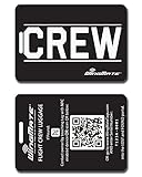 NFC Smart Locator Flight Crew Luggage Tag with Geolocation web app!
