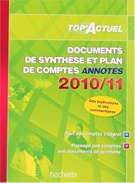 Documents de synthèse et plan de comptes annotés 2010-2011