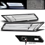 Remix Custom Clear White LED Bumper Side Marker