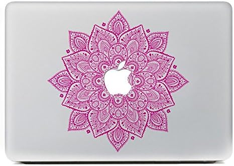 ArtDura Leaves Removable Vinyl Decal Sticker Skin for Apple Macbook Pro Air Mac 13" inch / Unibody 13 Inch Laptop - Pink