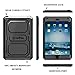 Fintie iPad mini 4 Case - CaseBot [Tuatara] Rugged Unibody Dual Layer Hybrid Full Protective Cover with Built-in Screen Protector and Impact Resistant Bumper for iPad Mini 4 2015 Model, Black