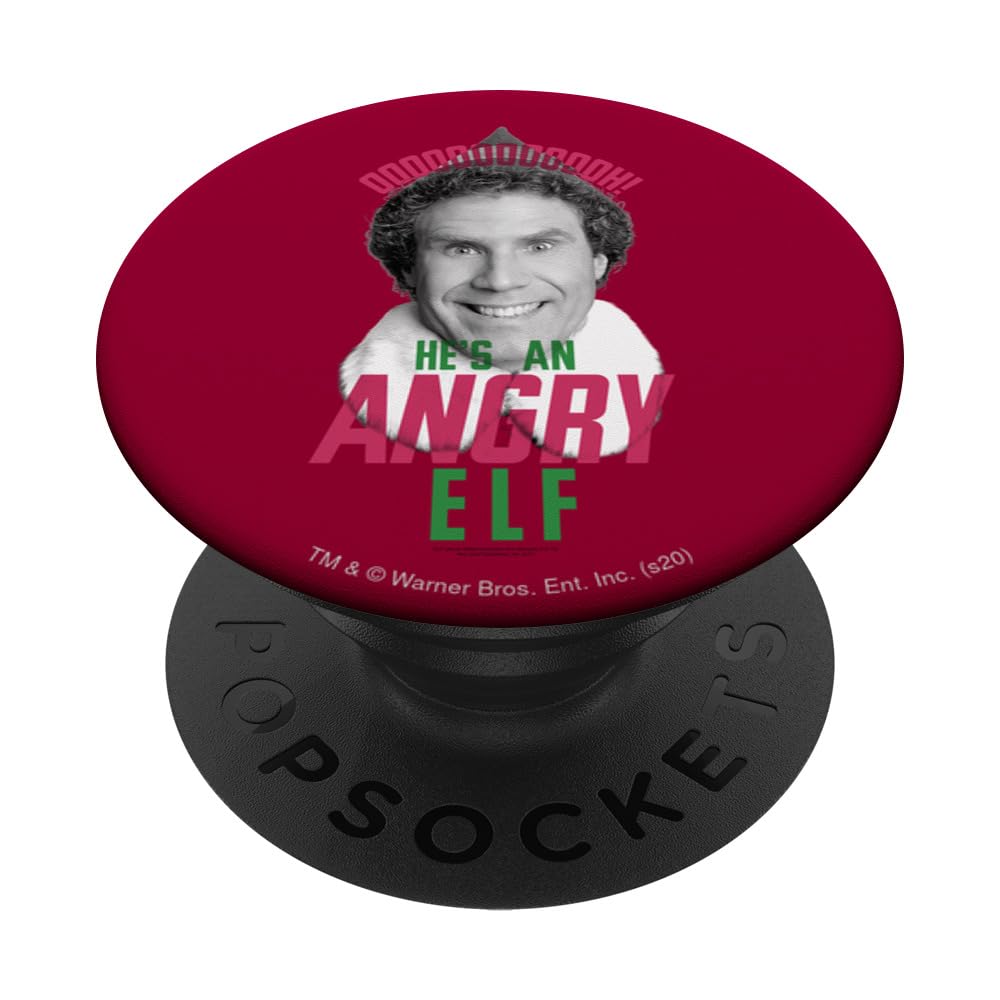 Elf Movie Oooooh He's an Angry Elf Christmas PopSockets Swappable PopGrip