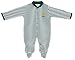 Baylor Bears NCAA College Newborn Baby Long Sleeve Footed Romper Striped