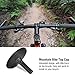 Stem Top Cap MTB Road Mountain Bike Bicycle Headset Cap Cover Screws Stem Spacers for 28.6mm Fork Tube Cover Alluminum Alloy (Black)thumb 3