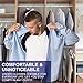 Back Posture Corrector Brace for Men and Women - Effective Solution for Shoulder Alignment Thoracic Support Kyphosis Slouching and Hunching - Clavicle Support