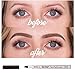 Microblade Eyebrow Pencil for tat brow look, Microblading Eyebrow Pen make up, Tattoo Pen for Every Skin Type with Long Lasting Quality, Waterproof Brow Pen Chestnut-Dark Brown
