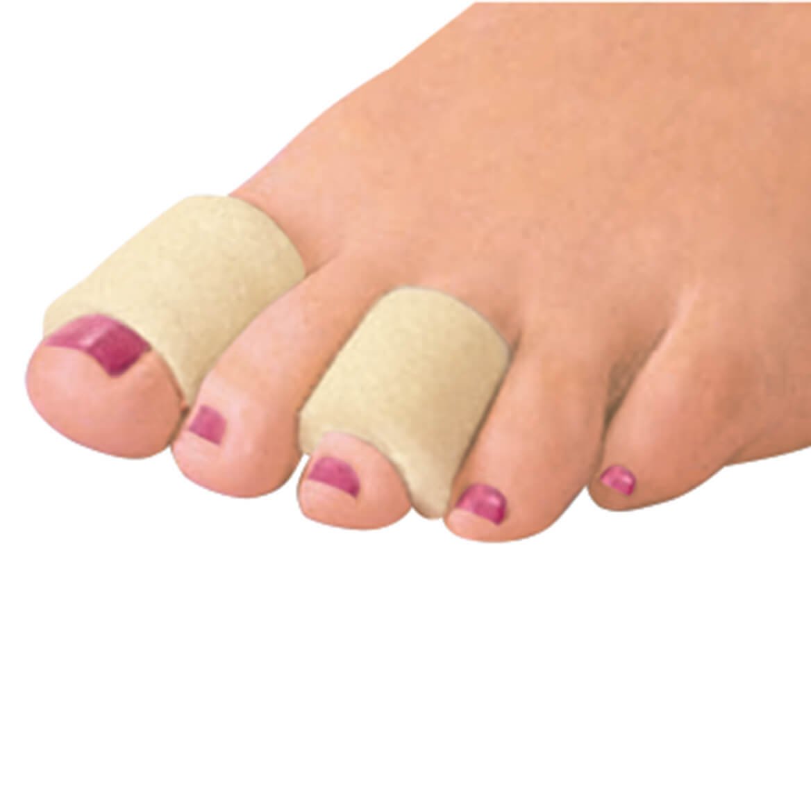 DMI Tube Foam Toe Protector Bunion Sleeve Cushion, Three 36