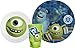 Zak! Designs Mealtime Set with Plate, Bowl and Tumbler featuring Monster's University Graphics, Break-resistant and BPA-free plastic, 3 Piece Set