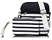 Leaper Cute Thickened Canvas Sling Bag Shoulder Bag Pencil Case Black 2PCS