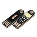 DROK® 5PCS 3LEDS Handy USB Night Light 5V 150mA 6000k Pocket Nightlight with USB Connector and Touch Dimmer Switch Supper Bright White Light Dimmable Lamp for Home Decoration Xmas Gift Camping