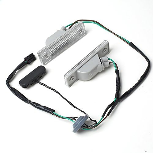 Trunk Release Switch W/Licence Plate Lamp 95107229 Warm Yellow for Chevrolet Cruze Orlando 2011-2014 Rear