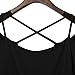 YesFashion Women Solid Flounce Short Sleeve Off-The-Shoulder Tops T-shirt