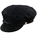 Sterkowski Liverpool Breton Cap - 100% Cotton, Breathable Corduroy, Men & Women Fisherman Cap