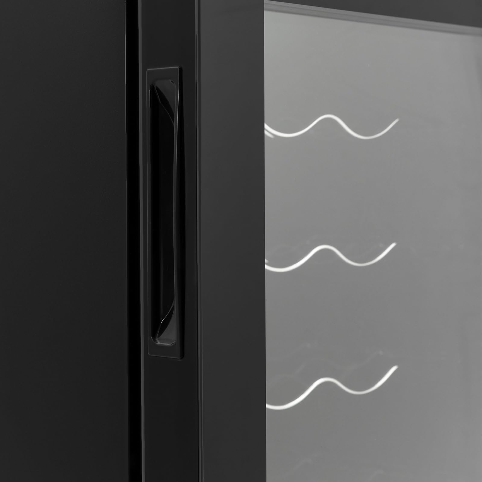 ILWorkTLs 20 Bottle Wine Fridge, Freestanding Compressor Wine Cooler Refrigerator with Digital Temperature Control and Double-layer Glass Door,Beverage Wine Chiller for Home, Office, Bar