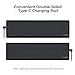 Magnetic Wall-Mount Wireless Charger [PITAKA MagEZ Bar] 10W Quick Charging Compatible with All Qi Enabled Phone Devices While Organizing Essentials in Entrance or Bedroom as a Home Decoration