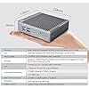 Mini PC Intel Celeron N2940 Fanless Dual-Core 2.25 GHz Windows 10 Pro Micro Desktop PC, 8GB DDR3 128GB M-SATA, 2.5 Inch…