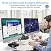 Mini PC Intel Cherry Trail Fanless Desktop Computer Windows 10 (64Bit) [Intel Atom X5-Z8350/4GB/32GB/Dual-Band Wi-Fi/4k/Bluetooth/USB3.0]