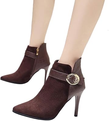 Botin Negro Tacon Fino Bajo Flash Sales, 52% OFF | www.rupit.com