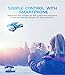 BTG JJRC H43WH BLUE CRAB Foldable WIFI FPV Quadcopter with 720P HD Camera - Gravity Sense Control, Altitude Hold, Selfie Beauty Mode, Headless Mode
