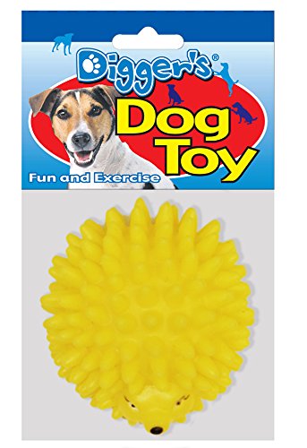 Boss Pet Vinyl Hedgehog with Squeaker Dog Toy