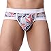 NEARTIME Men's Underwear, Men Elastic Soft Boxer Briefs Shorts Bulge Pouch (M, White) ...
