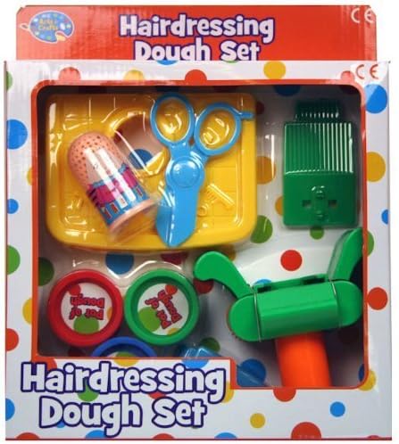 Hairdressing Dough Set - Watch the hair grow then cut it by padgett bros