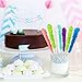 Extra Large Rock Candy Sticks: 6 Assorted Espeez Rock Candy Sticks, Candy Buffet, Swizzle Sticks - Bulk candy for Birthdays, Weddings, Reception Candy, Decorations, Bridal and Baby Showers