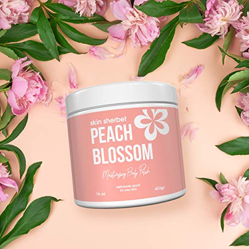 Skin Sherbet Peach Blossom Dreams Body Polish Salt Scrub - 23oz - Thumbnail 4