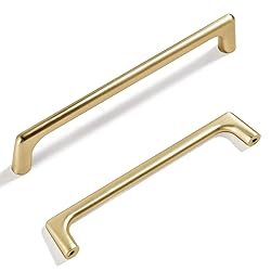 Goo-Ki Brushed Brass Zinc Alloy Cabinet Pull,Modern