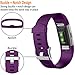 Wepro Bands Replacement for Fitbit Charge 2, Buckle, 15-Pack, Small