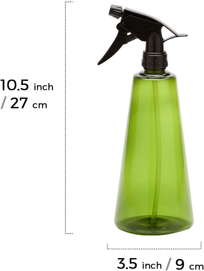 RAXMIN 32 Oz (1 L) Multi-Purpose Fine Mist Spray Bottle with Adjustable Nozzles : Garden & Outdoor