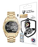 For Michael Kors Bradshaw SmartWatch Screen Protector (2 Units) Invisible Ultra HD Clear Film Anti Scratch Skin Guard - Smooth / Self-Healing / Bubble -Free By IPG