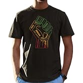 CONTEANER Black History Girl Magic Graphic Tees,Women Vintage Melanin Tops | Juneteenth Afro Print Shirts, 100% Cotton Crew Neck, Casual Daily Wear, Black Excellence Gift