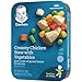 Gerber Mealtime for Toddler Creamy Chicken Stew with Vegetables & Side of Green Beans & Carrots, 6.67 Ounce (Pack of 8)