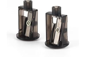 2pcs/Set Multifunctional Automatic Electric Pencil Sharpener Blades Home Office Pencils Art Drawing Supplies Durability