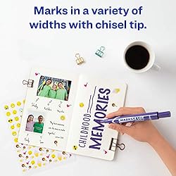 AVERY Marks-A-Lot Permanent Markers, Large