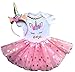 1st Birthday Outfit Baby Girl Tutu - Unicorn