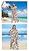 Selenaly Women's Plus Size Split Print Flowy Party Maxi Dress