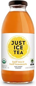 Just Ice Tea Organic Half Tea & Half Lemonade, 16 FZ